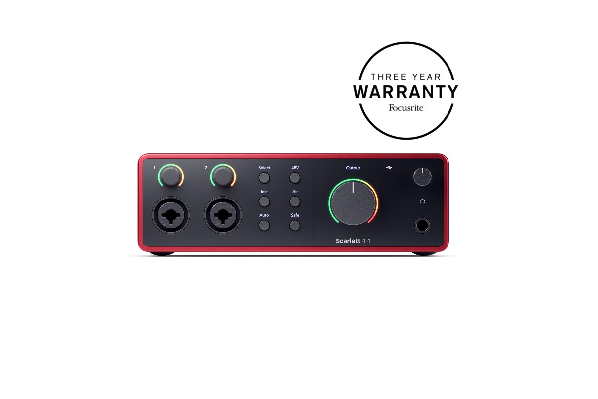 Focusrite Scarlett 4i4 (4Th Gen)